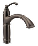 1.5 gpm 1-Hole Single Lever Handle Pull-Down Kitchen Faucet in Oil Rubbed Bronze
