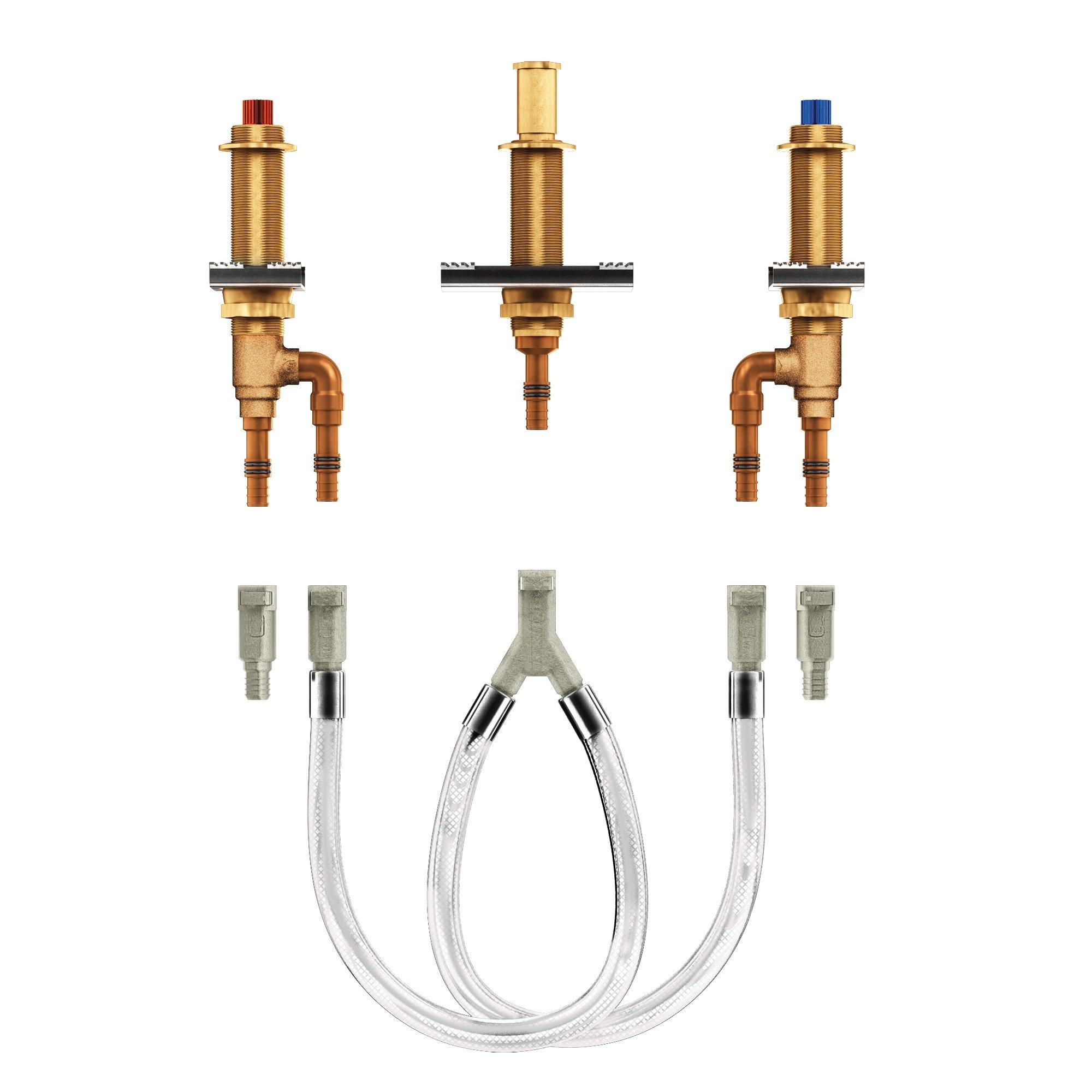 Moen PEX Deck Mount Roman Tub Faucet Valve 