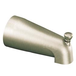 Diverter Tub Spout in Brushed Nickel