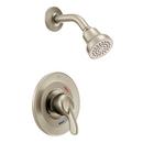 Single Handle Shower Faucet in Brushed Nickel