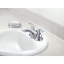 Cleveland Faucet Group Brushed Nickel Two Handle Centerset Bathroom Sink Faucet 