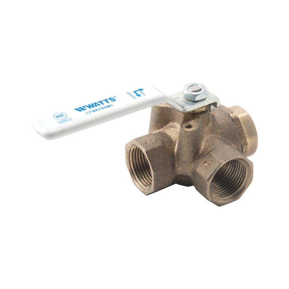 Watts Bronze Brass Full Port NPT 400# Ball Valve 