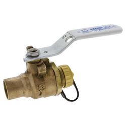 3/4 in. Silicon Bronze Full Port Female Solder x GHT 600# Ball Valve