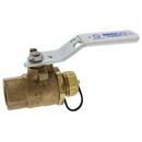 NIBCO Silicon Bronze Full Port FIPT x GHT 600# Ball Valve 