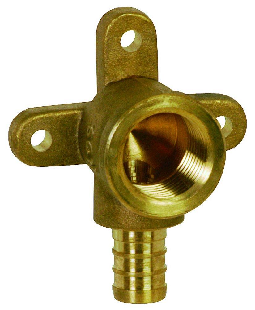 Sioux Chief Brass PEX Crimp x FPT 90&deg; Drop Ear Elbow 