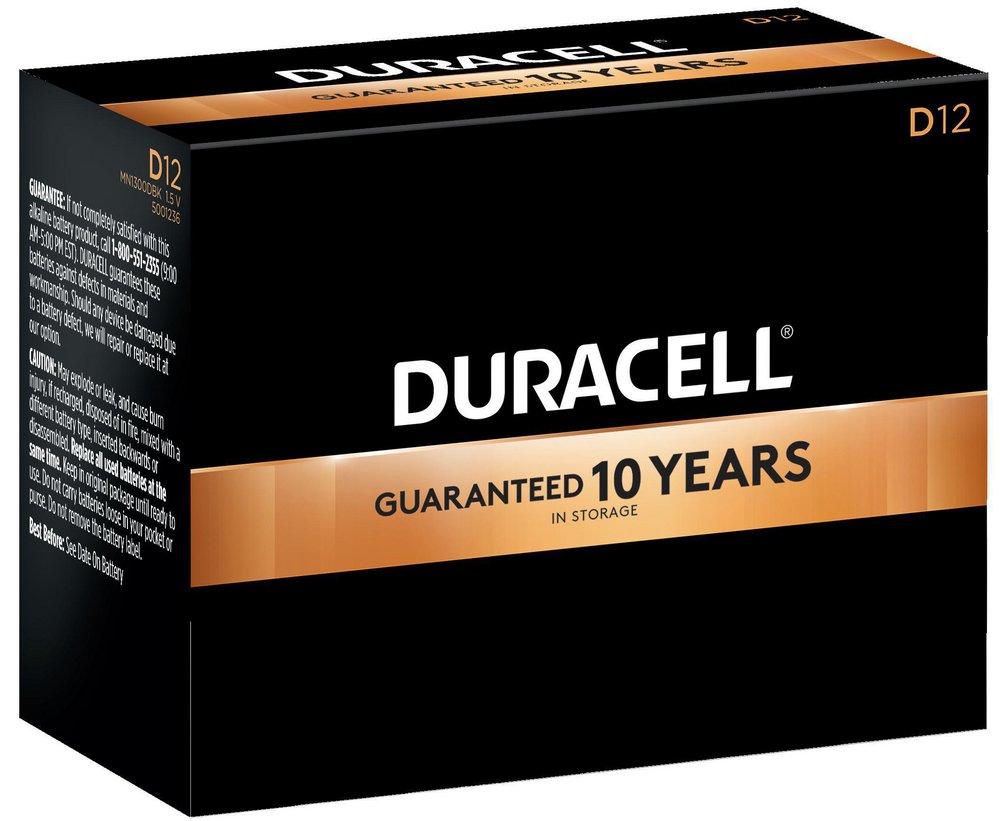 Duracell 1.5V D Alkaline Battery 