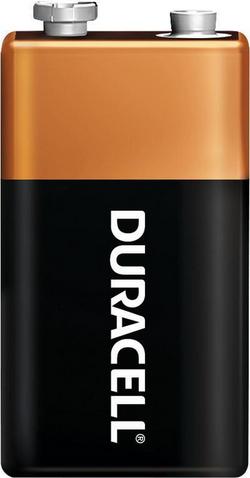 9V Alkaline Battery 12-Pack