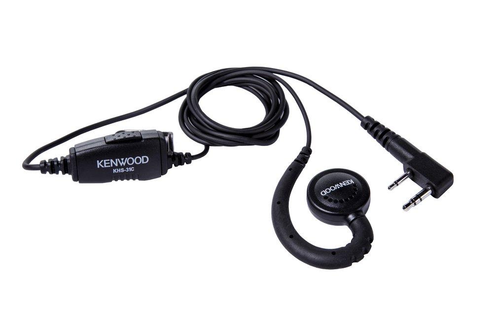 Kenwood Black Radio Headphone 