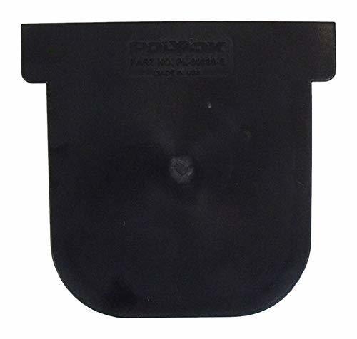 Polylok Black 5 in. x 4 ft. Plastic Trench Drain & Grate 