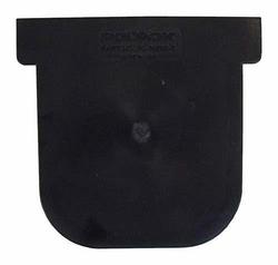5 in. x 4 ft. Plastic Trench Drain & Grate in Black