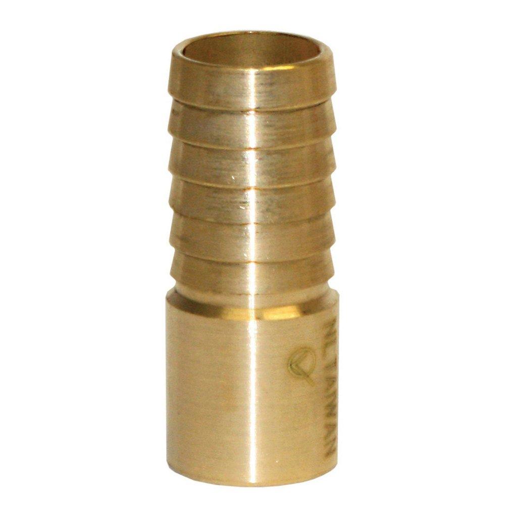 Campbell Manufacturing Barbed x Solder Brass Adapter 
