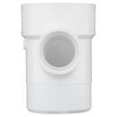 White PVC DWV Street Sanitary Tee 