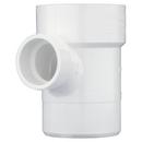 White PVC DWV Street Sanitary Tee 