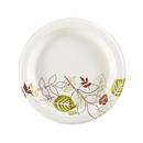 Dixie&reg; White Ultra Heavy Round Paper Plate (Case of 125) 