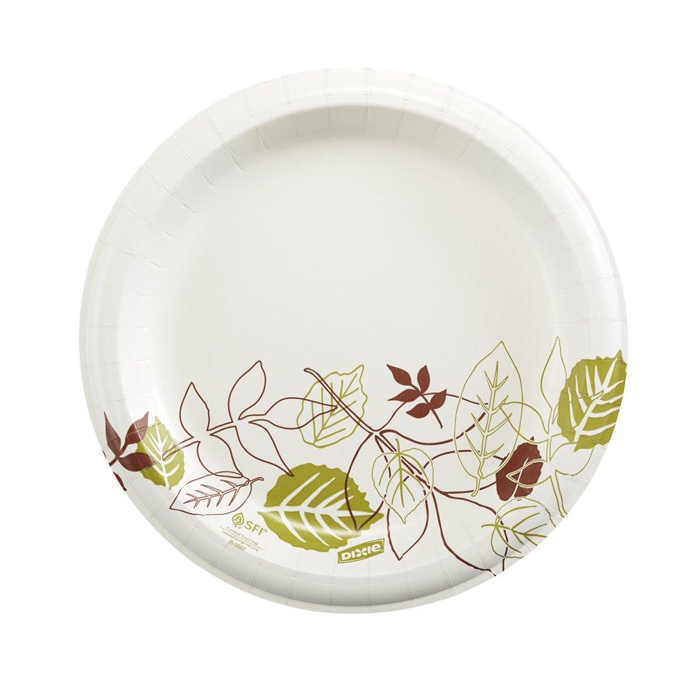 Dixie&reg; White Paper Plate Dispenser (Case of 300) 