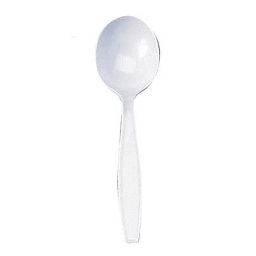 Georgia-Pacific White 7-13/10 in. Disposable Fork in Clear 