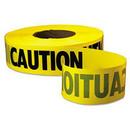 Plastic Caution Barricade Tape in Black and Yellow