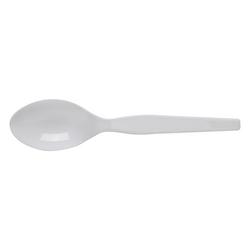 Medium Weight Teaspoon in White (Case of 1000)