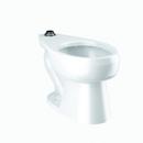 Sloan Valve White Elongated Toilet Bowl 