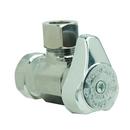3/8 in Angle Supply Stop Valve in Chrome Plated