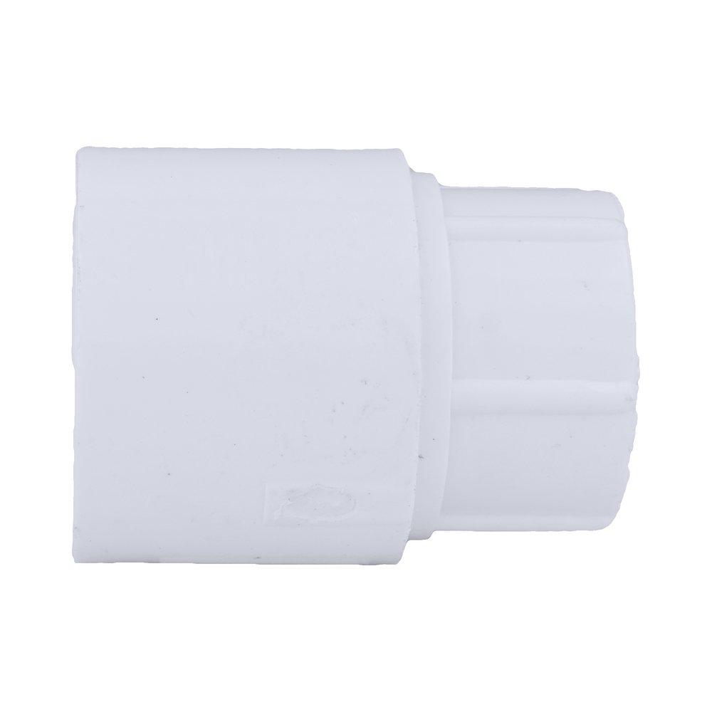 White PVC Schedule 40 Female Adapter 
