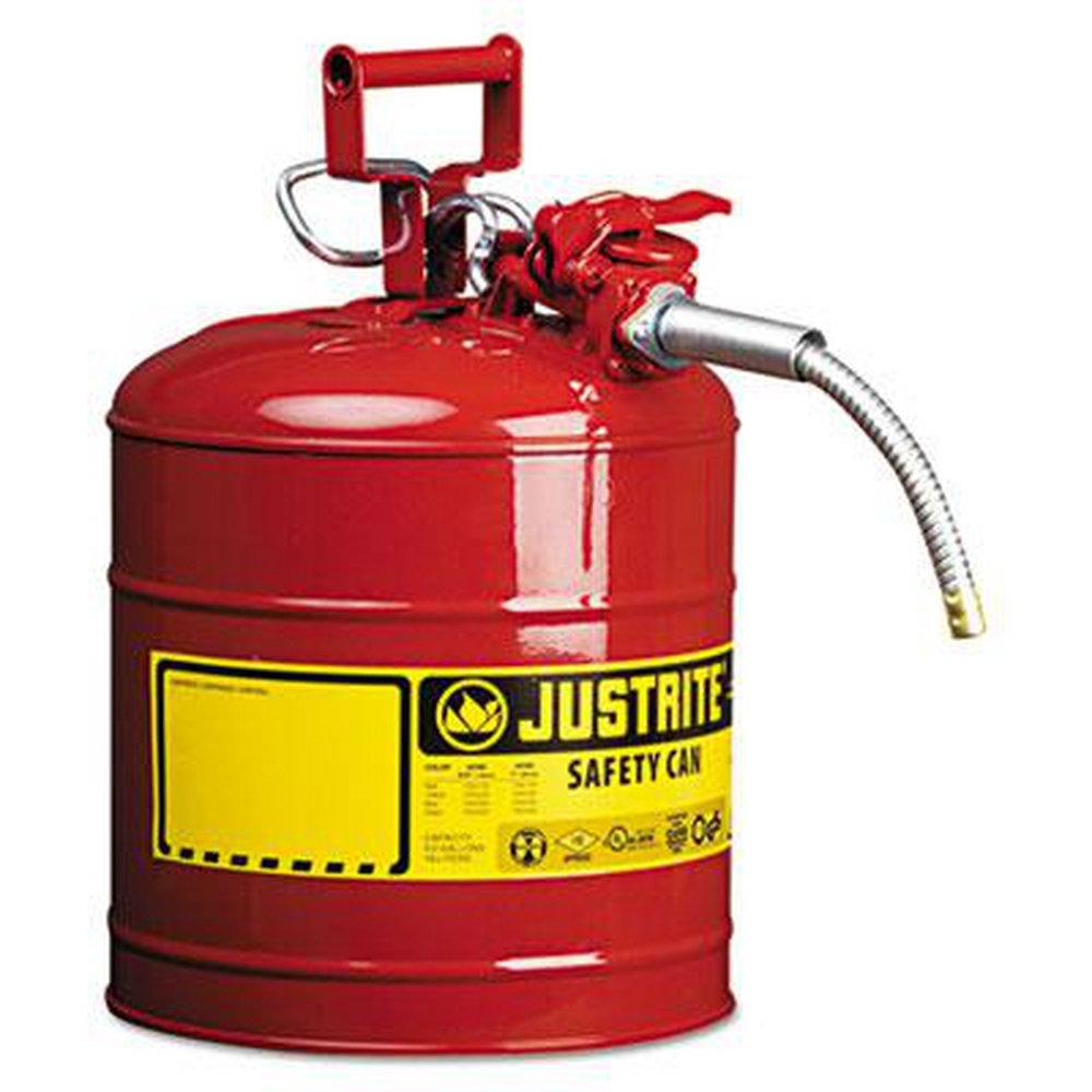 Dixie&reg; Red Safety Can with Flexible Spout in Red 