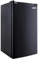 Microfridge Black 17-13/16 in. 3.2 cu. ft. Compact Refrigerator 