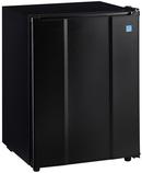 Microfridge Black 18-63/100 in. 2.4 cu. ft. Compact, Full Refrigerator 