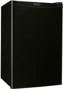 17-11/16 in. 3.2 cu. ft. Compact Refrigerator in Black