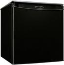 17-11/16 in. 1.8 cu. ft. Compact Refrigerator in Black