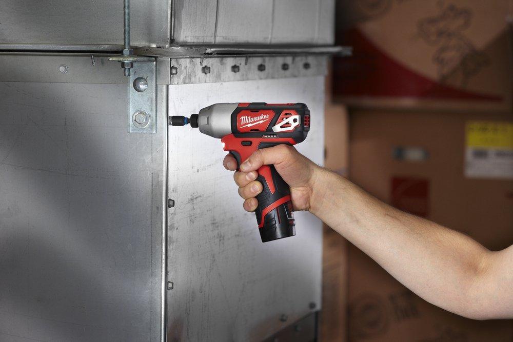 Milwaukee&reg; Black 12V Hex Impact Drive Kit 