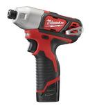 Milwaukee&reg; Black 12V Hex Impact Drive Kit 