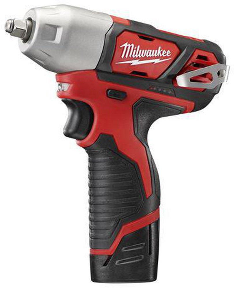 Milwaukee&reg; Red 12V Red Lithium Impact Wrench Kit 