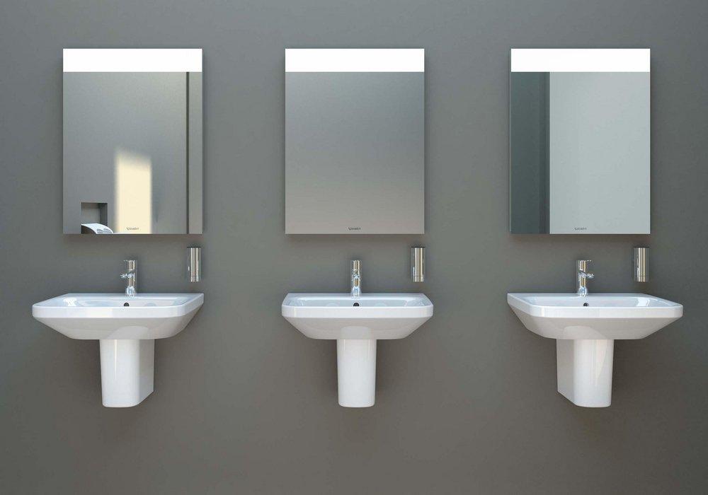 Duravit White Wall Mount Bathroom Sink 