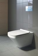 Duravit White Elongated Closed Front Toilet Seat with Cover 