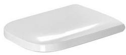 Elongated Closed Front Toilet Seat with Cover in White
