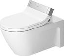 Duravit White 1.6 and 0.8 gpf Elongated Wall Mount One Piece Toilet 