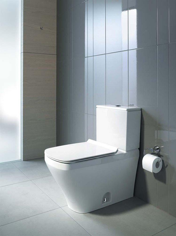 Duravit White 1.6 gpf Elongated Toilet Bowl 