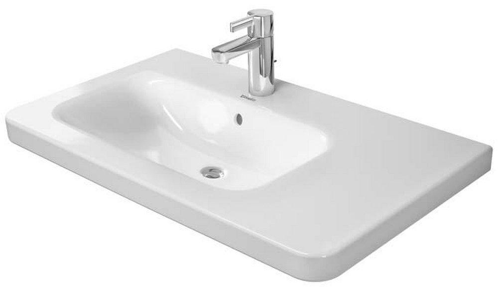 32 X 19 Three Hole 8 Center Ceramic Lavatory *DURAST White 