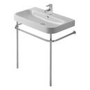 Metal Console with Adjustable Height in Polished Chrome