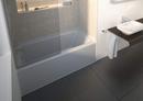 Duravit White 60 x 32 in. Soaker Alcove Bathtub Left Drain 