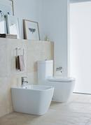 Duravit White 1.32 gpf Elongated One Piece Toilet 