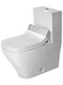 Duravit White 1.32 gpf Elongated Floor Mount Toilet Bowl 