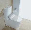 Duravit White 1.32 and 0.92 gpf Elongated Floor Mount One Piece Toilet 