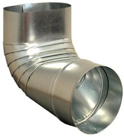 9 x 6 in. 90 Degree Boot Galvanized Steel 30 ga