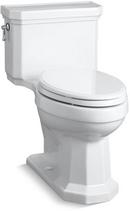 KOHLER White 1.28 gpf Elongated One Piece Toilet with Left-Hand Trip Lever 