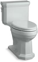 KOHLER Ice&trade; Grey 1.28 gpf Elongated One Piece Toilet with Left-Hand Trip Lever 