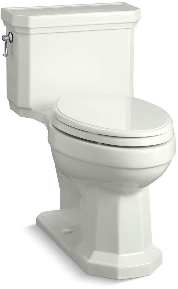 KOHLER Dune 1.28 gpf Elongated One Piece Toilet with Left-Hand Trip Lever 