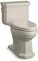 1.28 gpf Elongated One Piece Toilet with Left-Hand Trip Lever in Almond