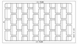 7567M Gray Iron Heavy Duty Undiped Grate